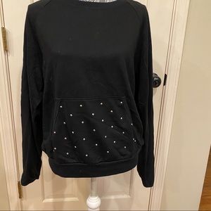 Hard Tail Forever Studded Pocket Sweatshirt